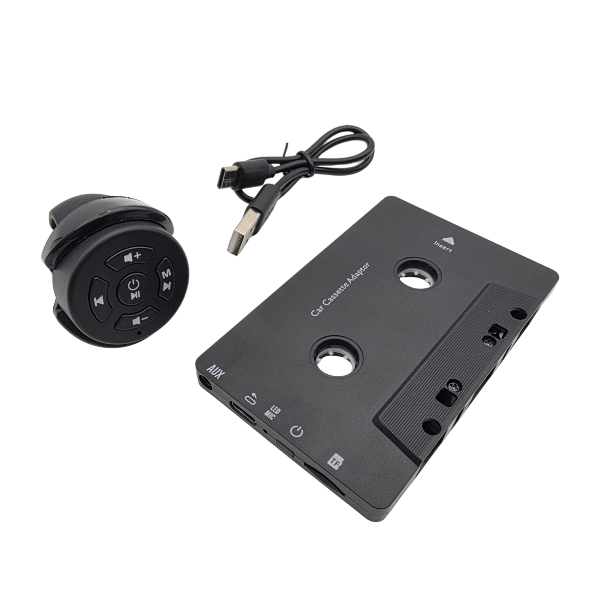 BLUETOOTH CASSETTE TAPE ADAPTOR v3.0 - HOLDCOM AUTO PARTS
