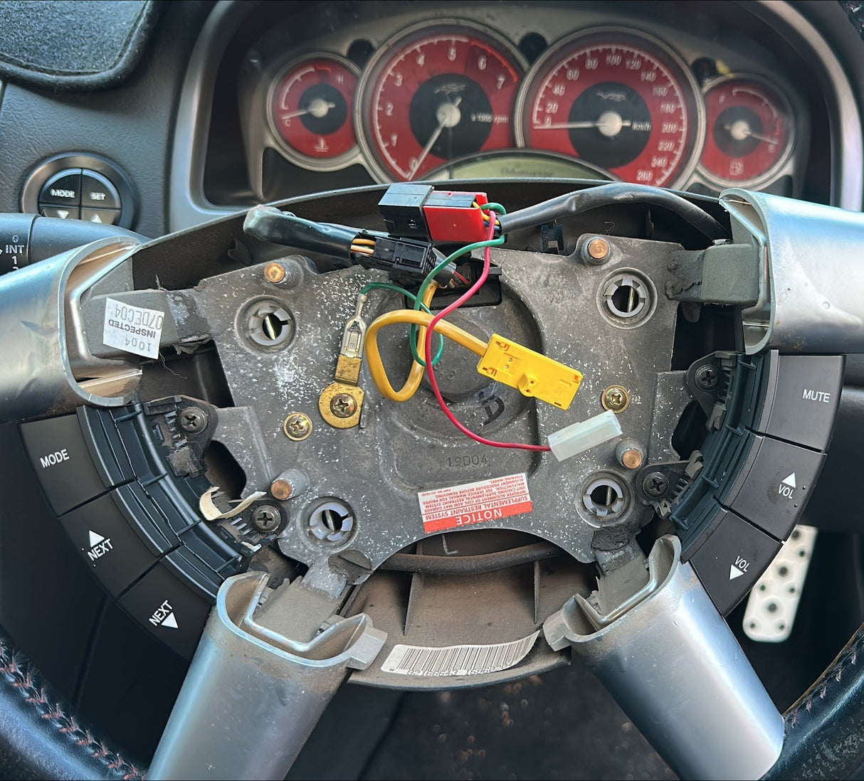 STEERING WHEEL RADIO BUTTONS for VY VZ WK WL - HOLDCOM AUTO PARTS