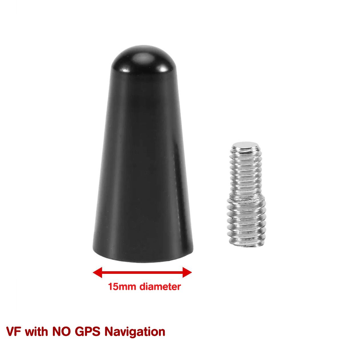 STUBBY ANTENNA for VF (ALUMINIUM) - HOLDCOM AUTO PARTS