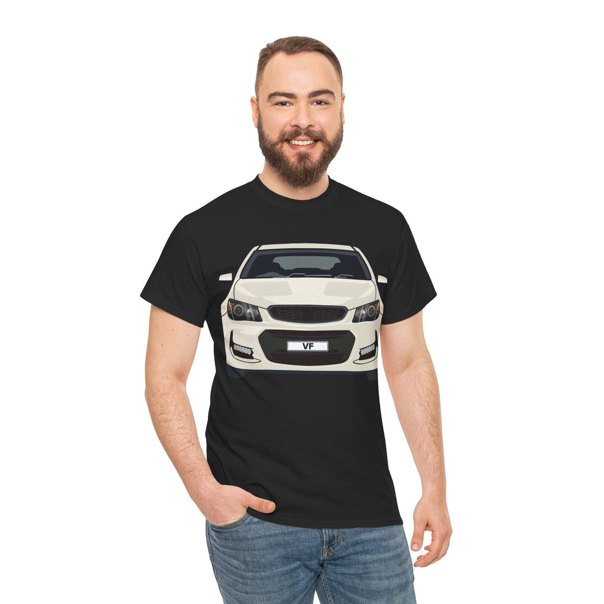 VF COMMODORE T - SHIRT - HOLDCOM AUTO PARTS