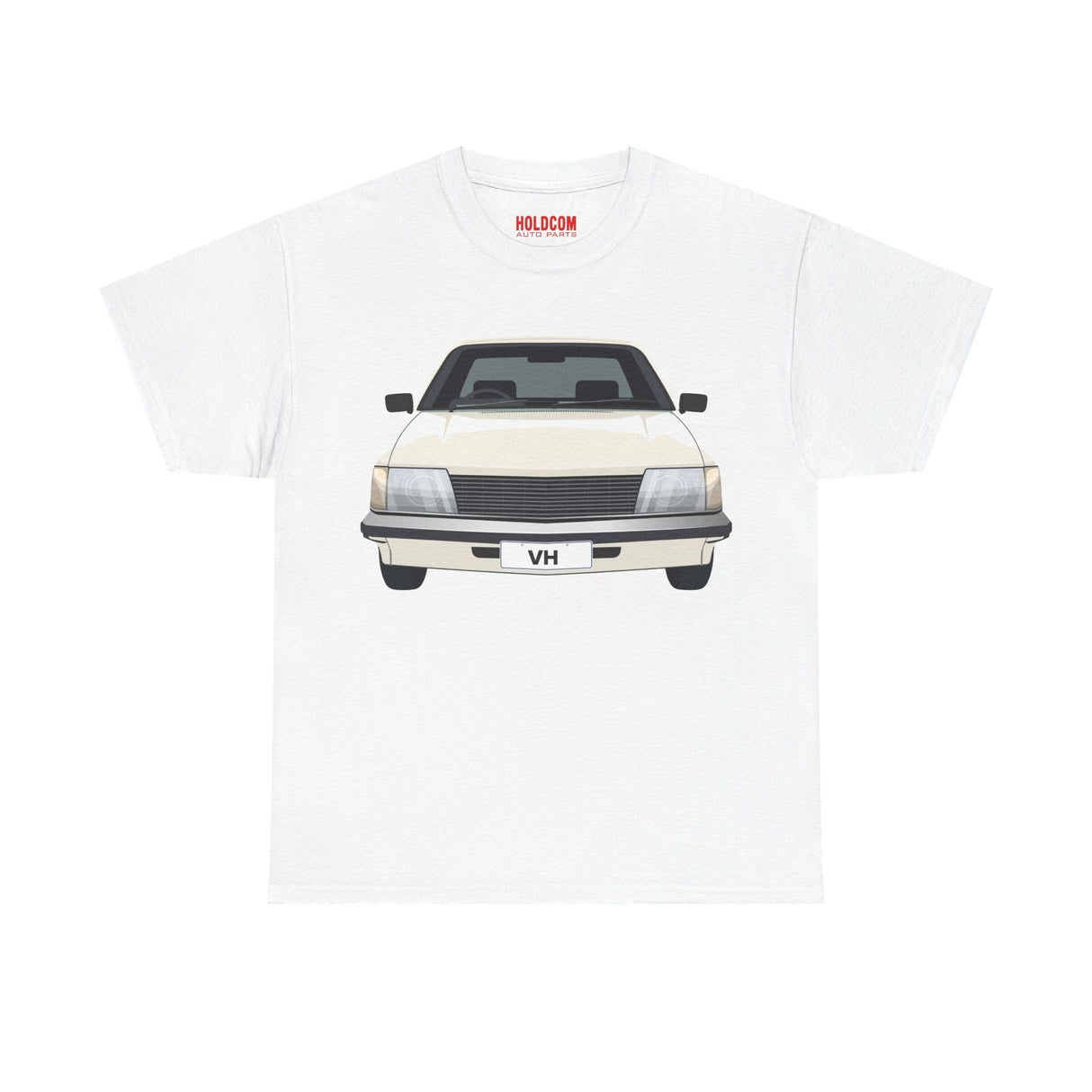 VH COMMODORE T - SHIRT - HOLDCOM AUTO PARTS