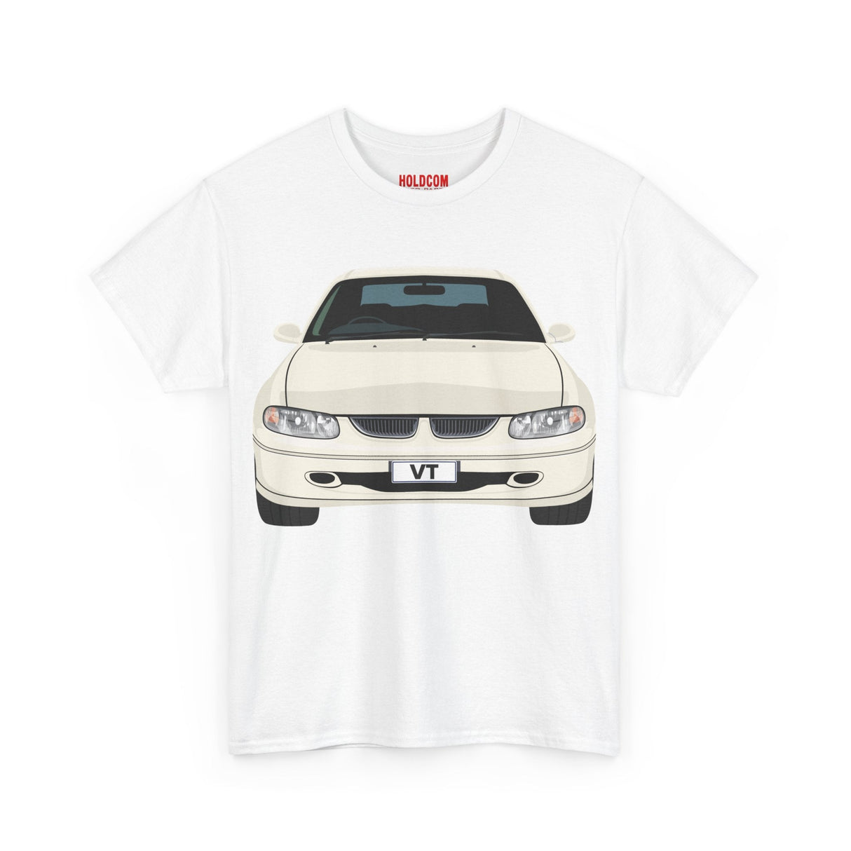 VT COMMODORE T - SHIRT - HOLDCOM AUTO PARTS