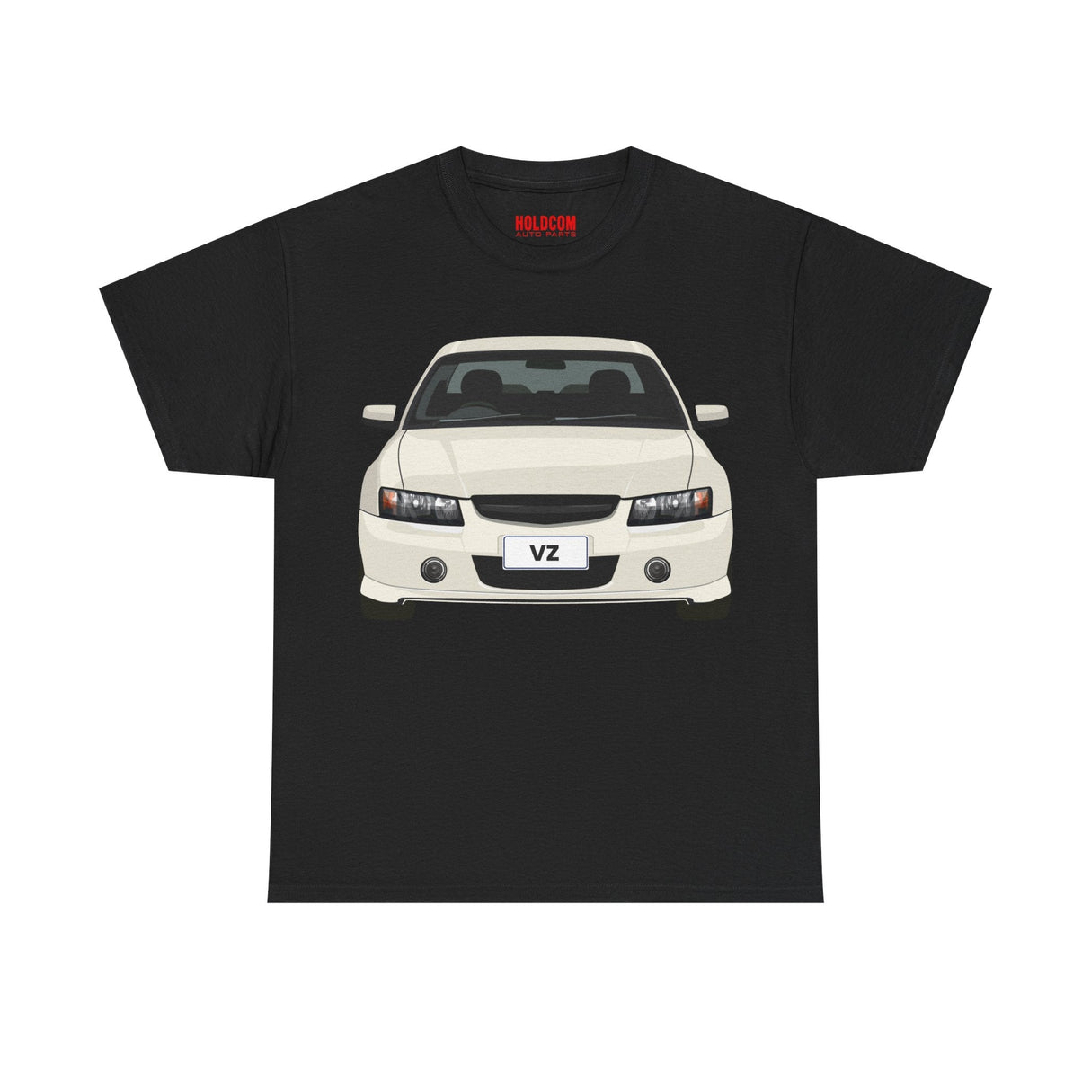 VZ COMMODORE T - SHIRT - HOLDCOM AUTO PARTS
