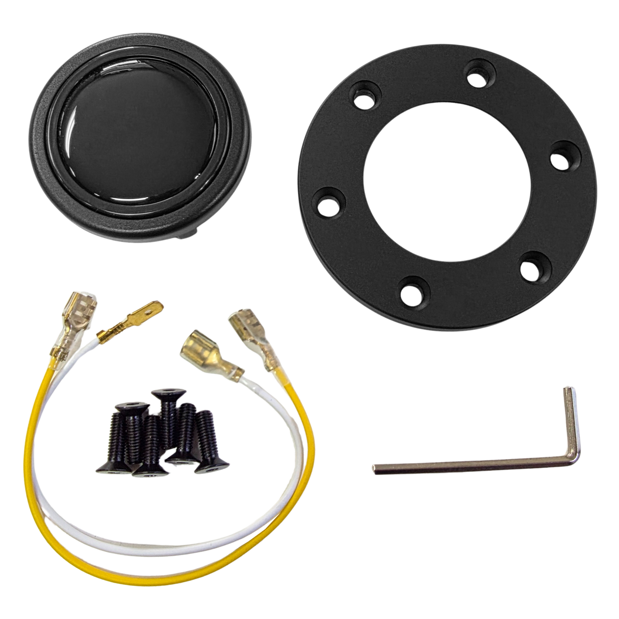 STEERING WHEEL (GLOSS BLACK)