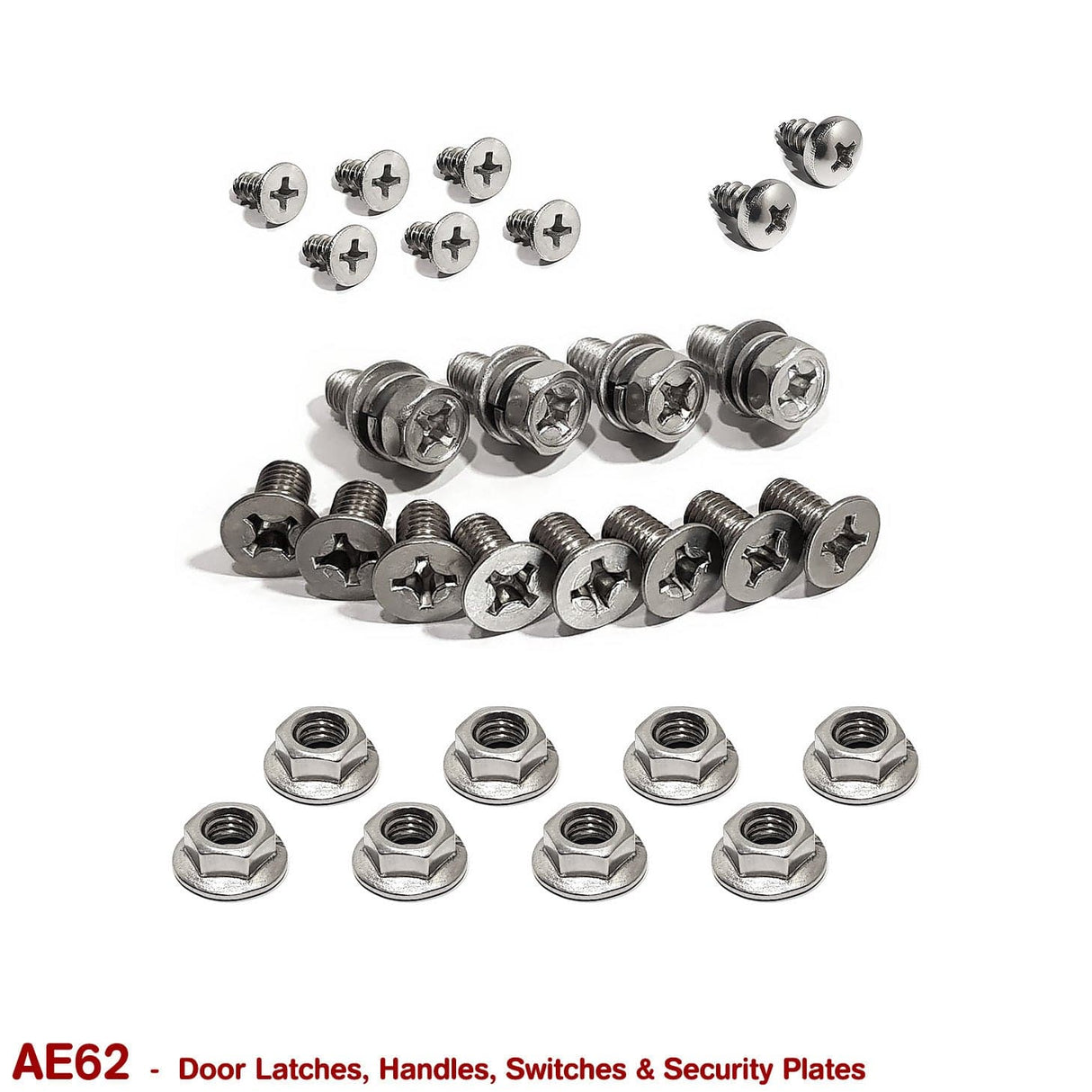 DOOR HANDLE and LATCH FASTENER KIT for VB VC VH VK VL - HOLDCOM AUTO PARTS