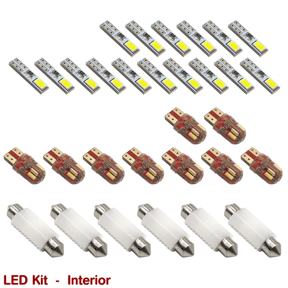 INTERIOR LED GLOBE KIT for VN VP VR VS - HOLDCOM AUTO PARTS