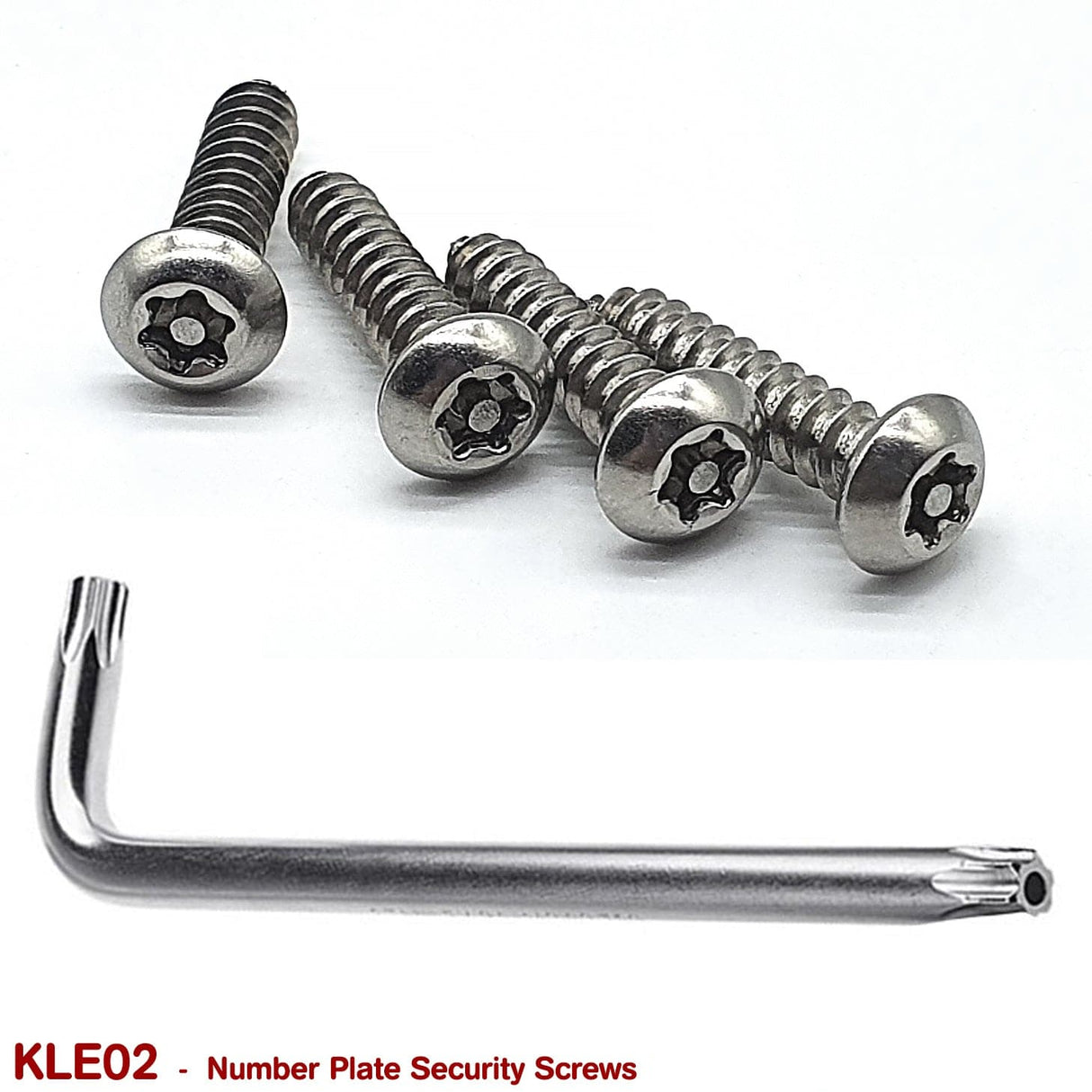NUMBER PLATE SECURITY SCREWS for VB VC VH VK VL VN VP VQ VR VS VT VX VU VY VZ - HOLDCOM AUTO PARTS