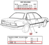 REAR QUARTER VENT PLUGS for VB VC VH - HOLDCOM AUTO PARTS