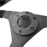 STEERING WHEEL (GLOSS BLACK) - HOLDCOM AUTO PARTS