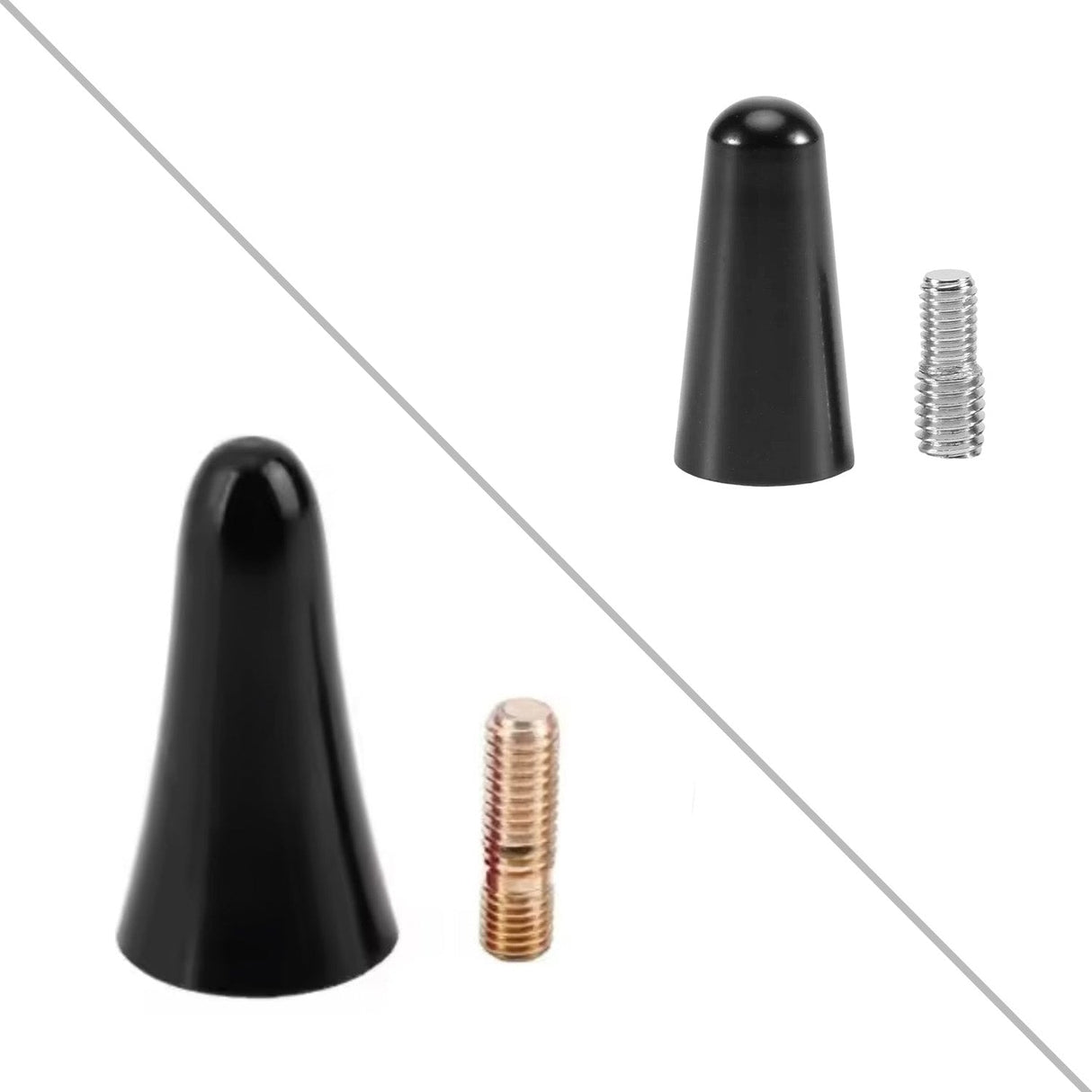 STUBBY ANTENNA for VF (ALUMINIUM) - HOLDCOM AUTO PARTS