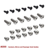 SUNVISOR, MIRRORS and GRAB HANDLE SCREWS for VB VC VH VK VL - HOLDCOM AUTO PARTS