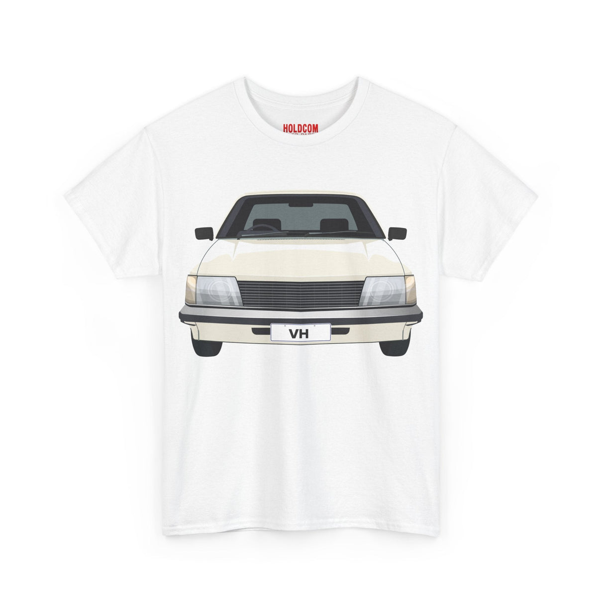 VH COMMODORE T - SHIRT - HOLDCOM AUTO PARTS