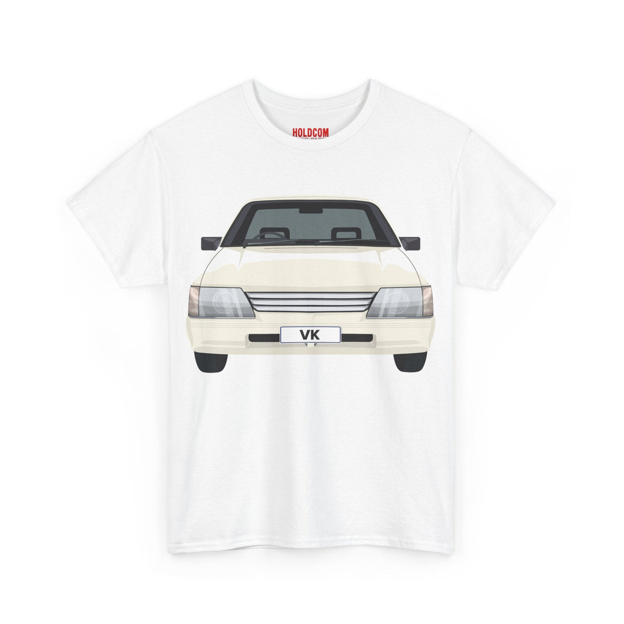 VK COMMODORE T - SHIRT - HOLDCOM AUTO PARTS