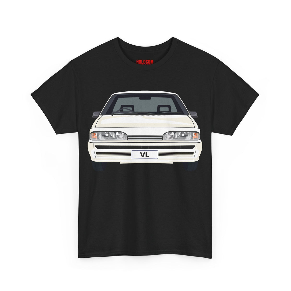 VL COMMODORE T - SHIRT - HOLDCOM AUTO PARTS