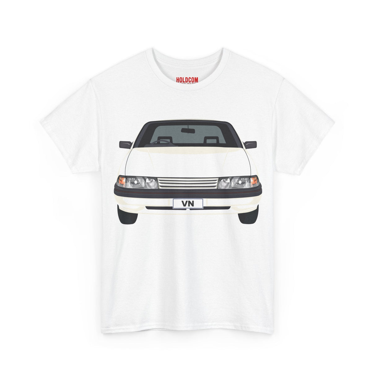 VN COMMODORE T - SHIRT - HOLDCOM AUTO PARTS