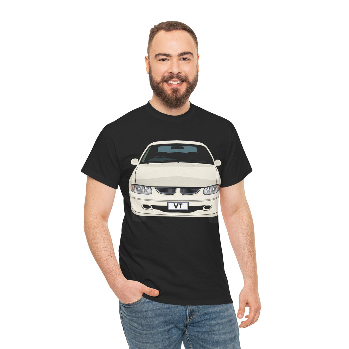 VT COMMODORE T - SHIRT - HOLDCOM AUTO PARTS