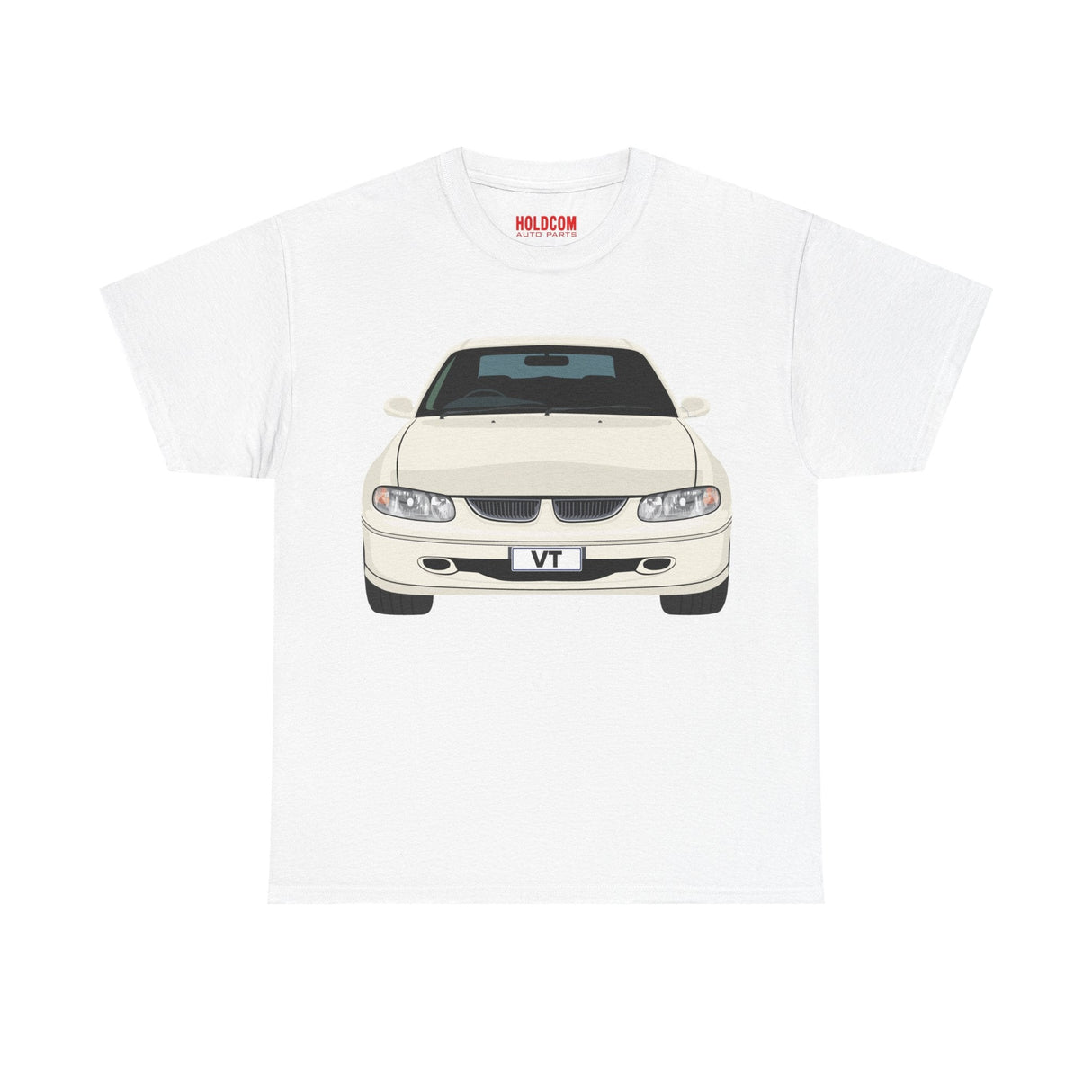 VT COMMODORE T - SHIRT - HOLDCOM AUTO PARTS