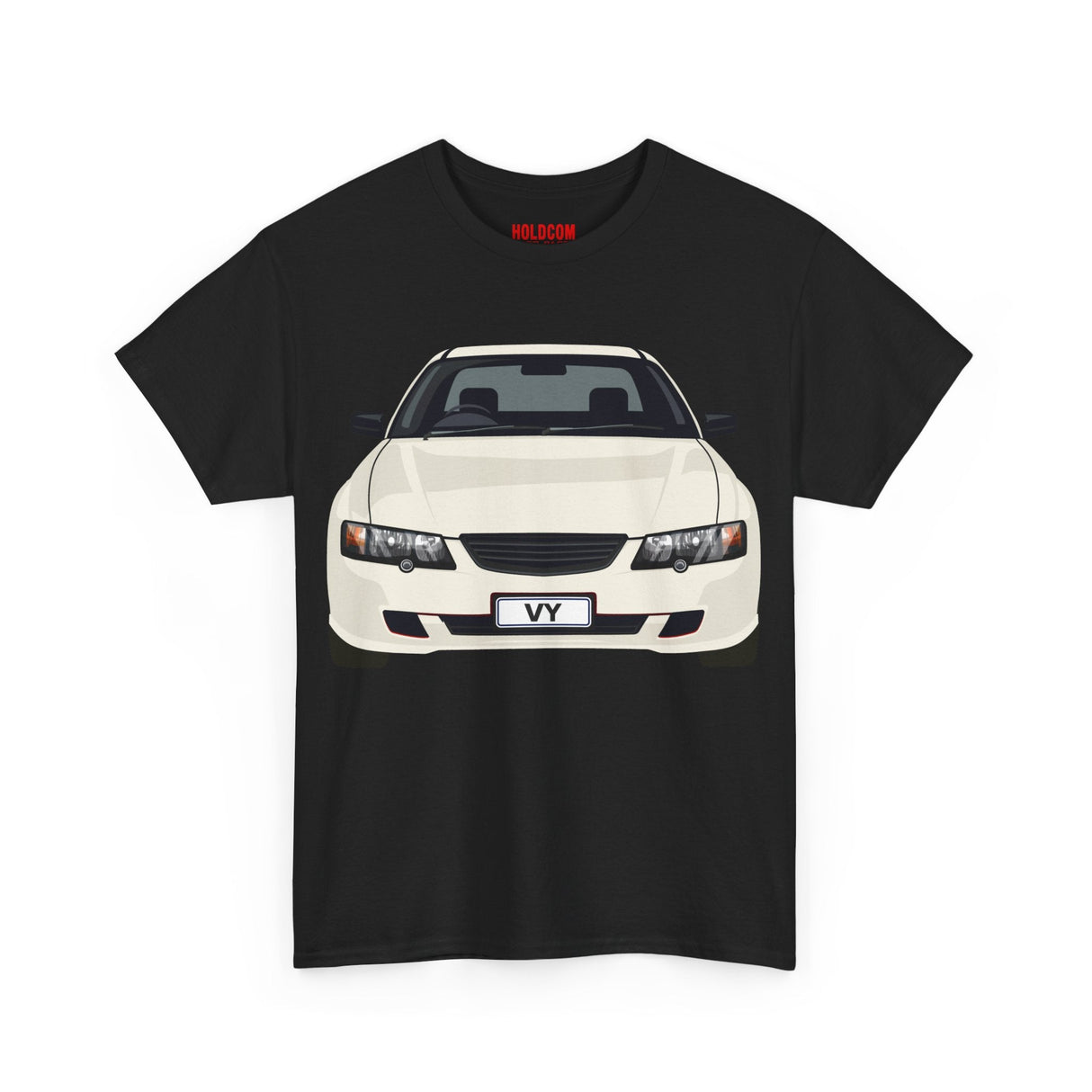VY COMMODORE T - SHIRT - HOLDCOM AUTO PARTS