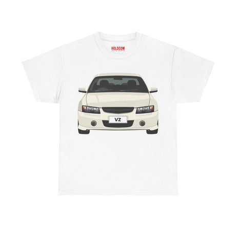 VZ COMMODORE T - SHIRT - HOLDCOM AUTO PARTS